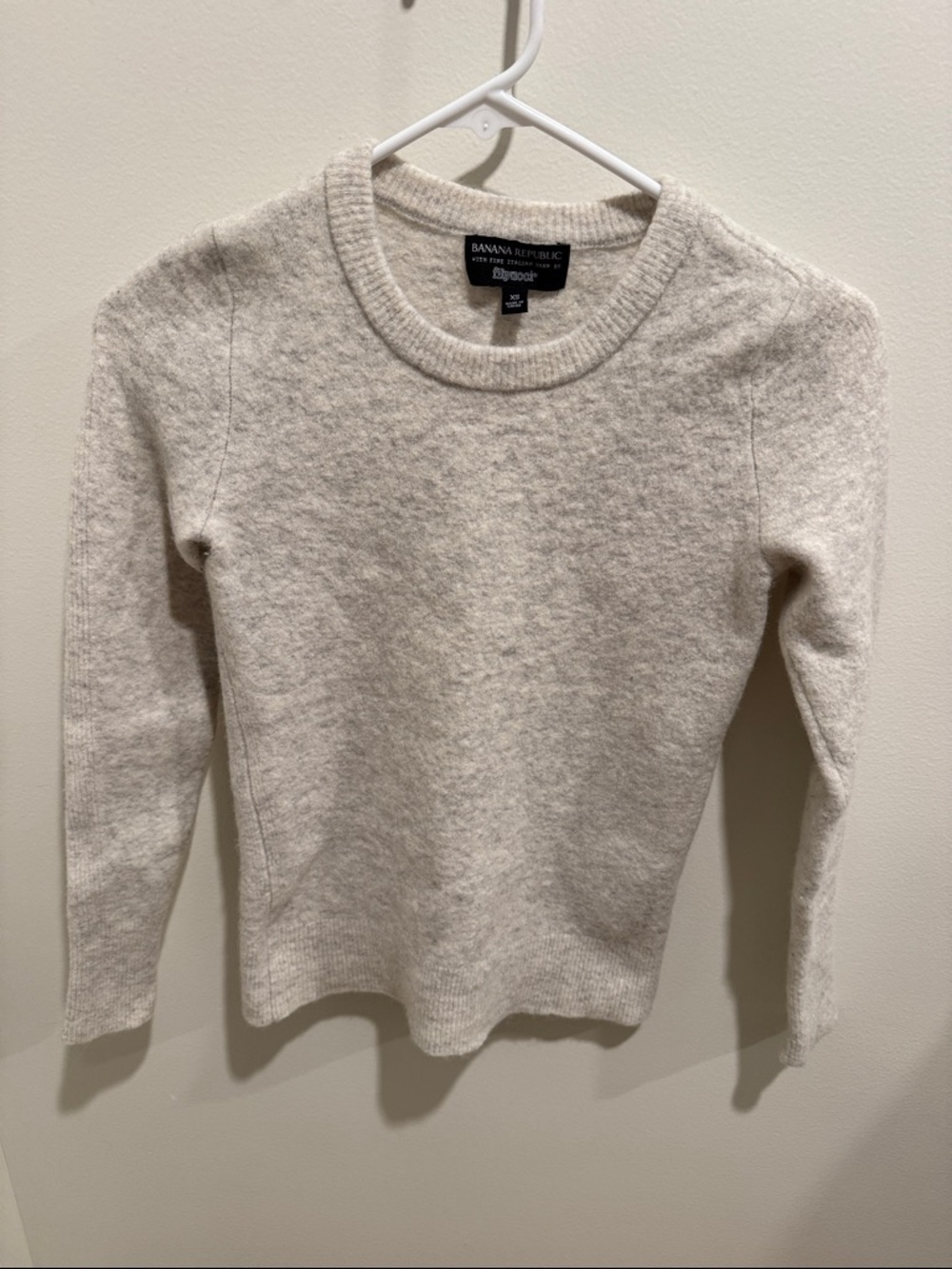 Banana Republic Sweater Womens XS Alpaca Blend Flipucci Italian‎ Yarn Marbled